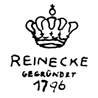 Markenabbildung Reinecke gegründet 1796 mit Krone darüber auf der Seite 418, Eisenberg, #4