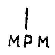 Markenzeichen MPM aus .