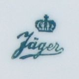 Jäger Porzellanmarke ab ca. 1925 bis 1940